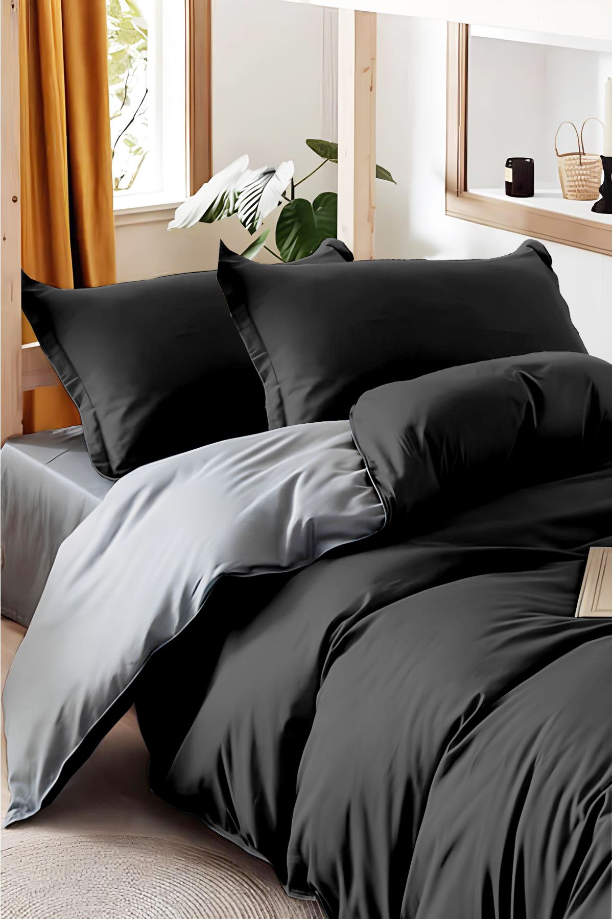 Always Fitted Double-Sided Double Bed Sheet Set 1