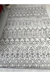 MEKA TEKSTIL New Pattern Ethnic White Model Velvet Carpet Cover 8