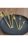 Wessenburg Berlin 36-Piece Titanium Gold Cutlery Set 3