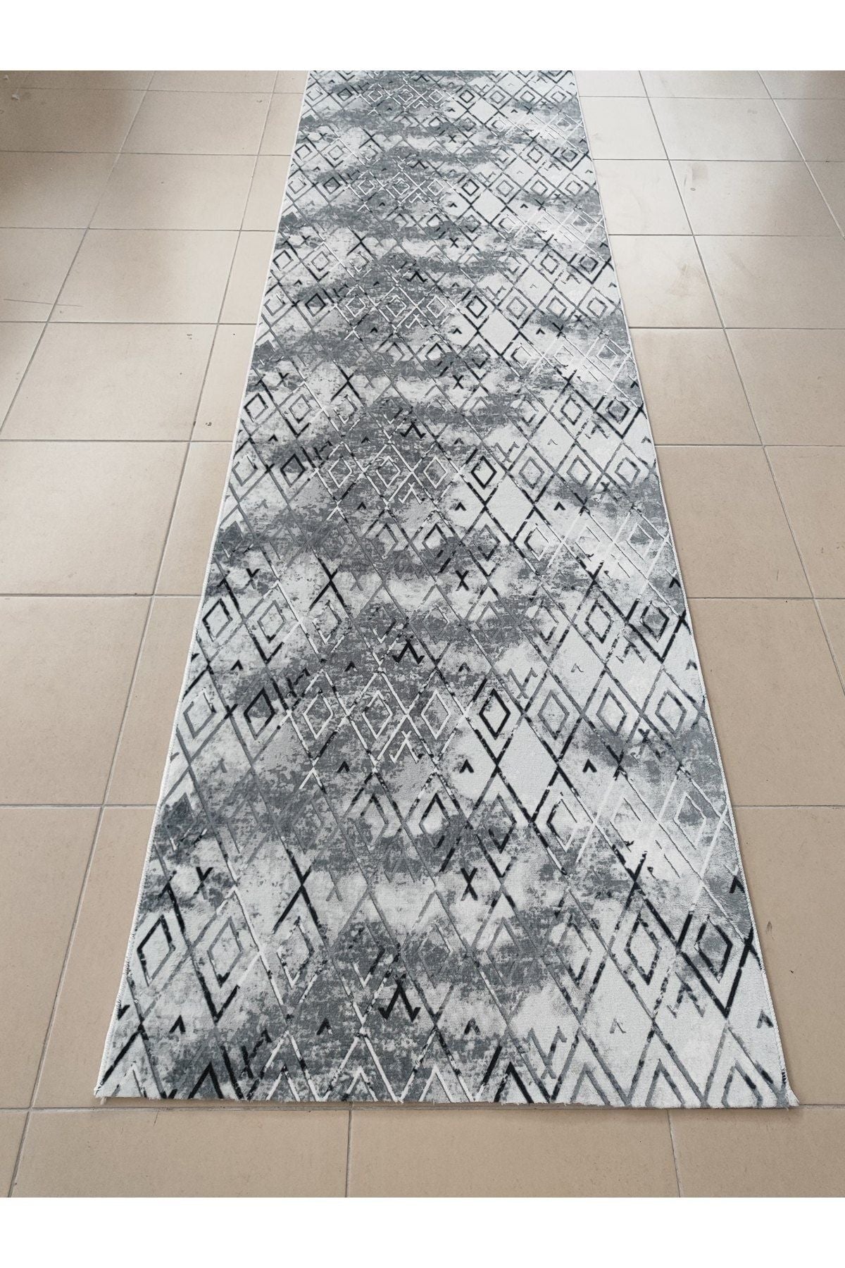 BAKIRÖZÜ HOME Padişah Washable Non-Slip Base Carpet Runner Tuna Grey 5