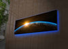 Decorative Led Lighted Canvas Painting 3090NASA-018 Multicolor 254LED4318 1