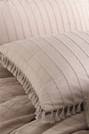 Nordqueen 100% Cotton Double Bed Tassel Duvet Cover Set 2