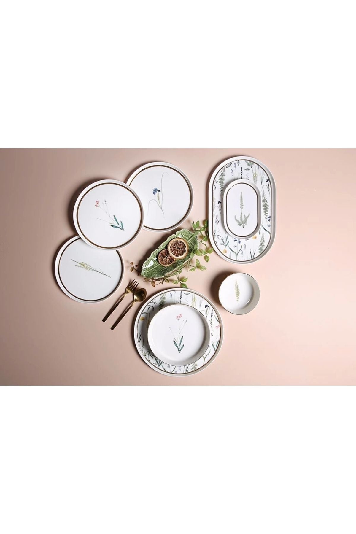 Porland Botanical Series 27 Piece Dinner Set 1