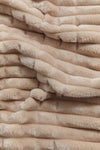 Merinos Modern Line 3 Piece Blanket Set - Beige 2