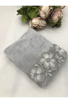 Çeyiz Bahçesi Gözde Velvet Hand Towel 1