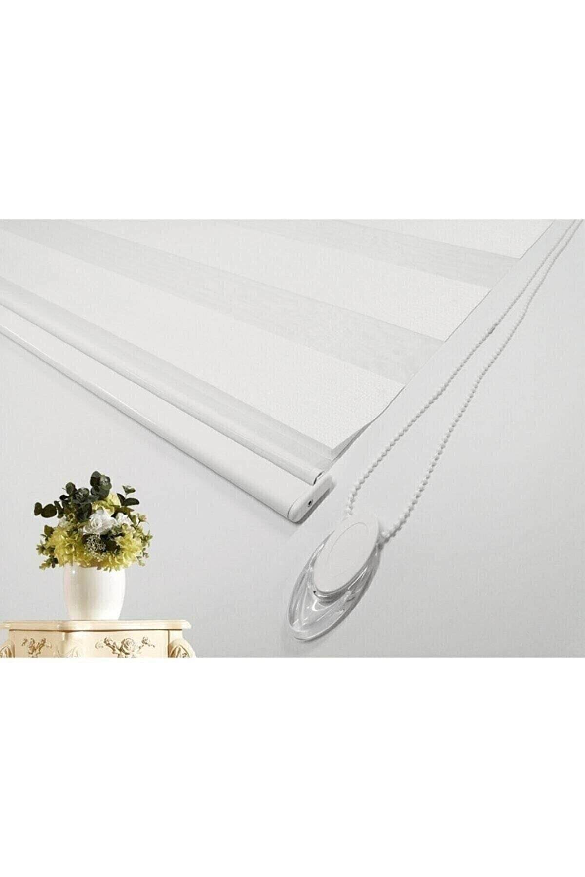 CEYHAN STORE Zebra-White Bamboo Zebra Blind 2