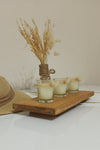 Moola Natural Wooden Serving Board - With Stand 1