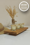 Moola Natural Wooden Serving Board - With Stand 3