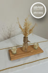 Moola Natural Wooden Serving Board - With Stand 4