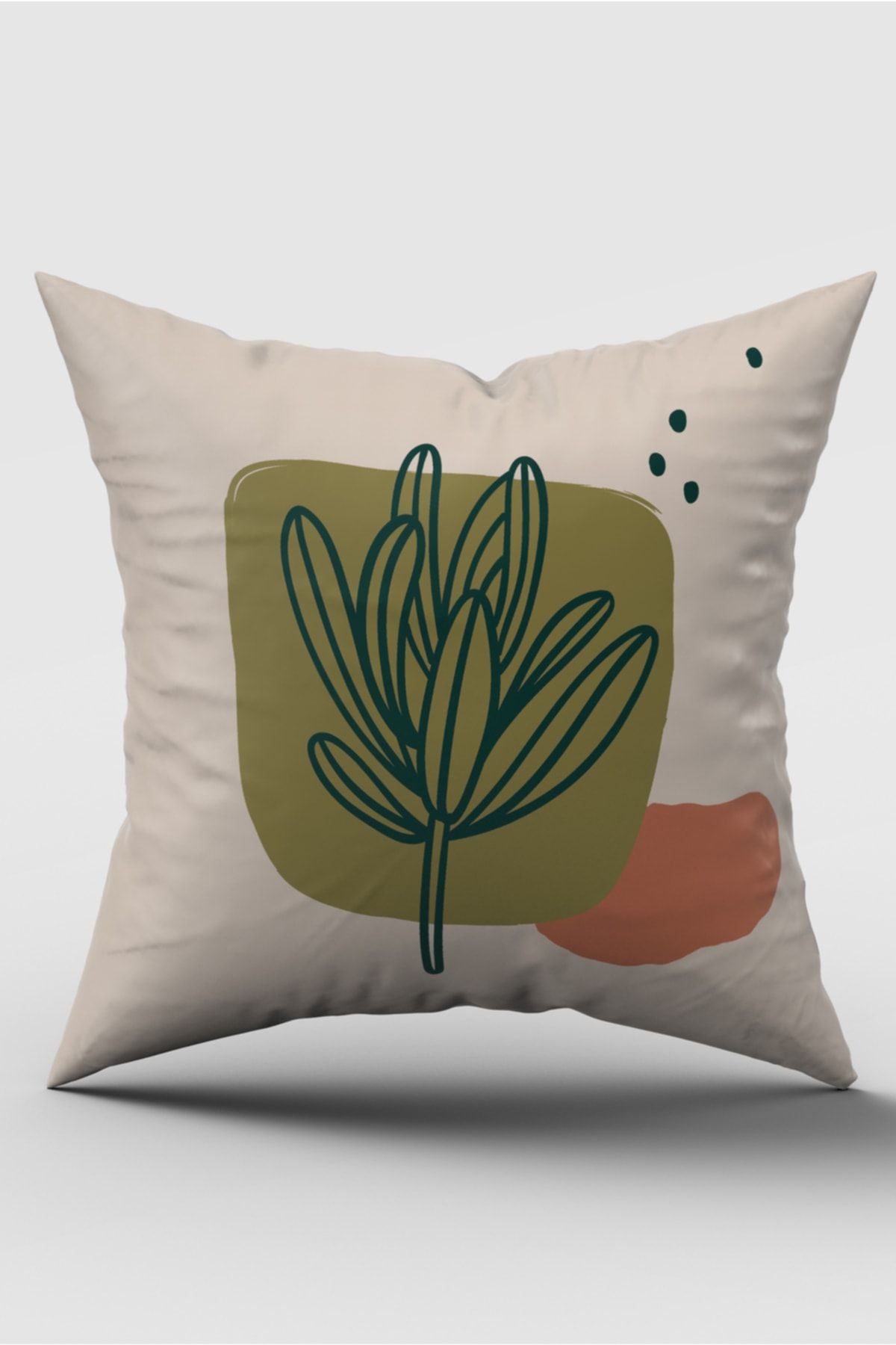 SasoHome Imaginary Surreal Flowers 3D Digital Printed Quality Cushion Cover 2