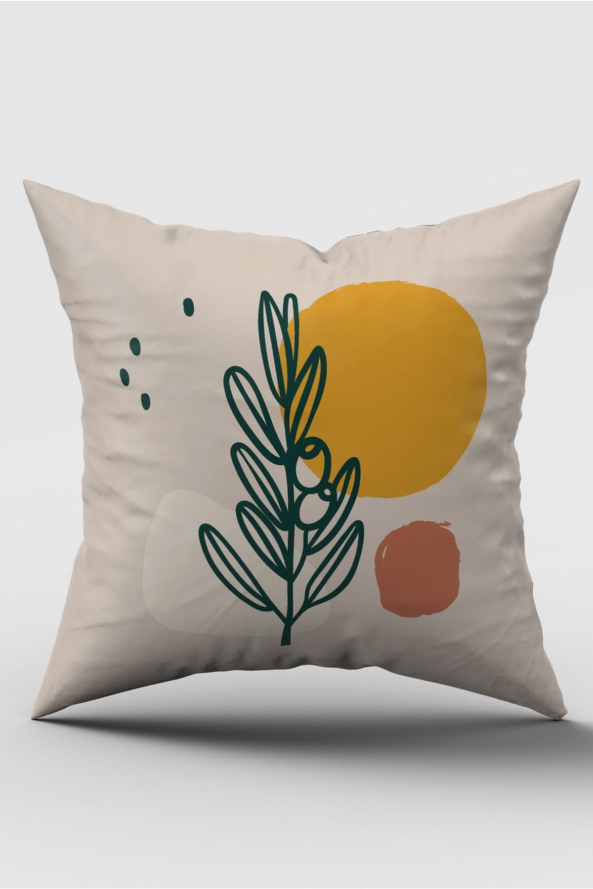 SasoHome Imaginary Surreal Flowers 3D Digital Printed Quality Cushion Cover 4