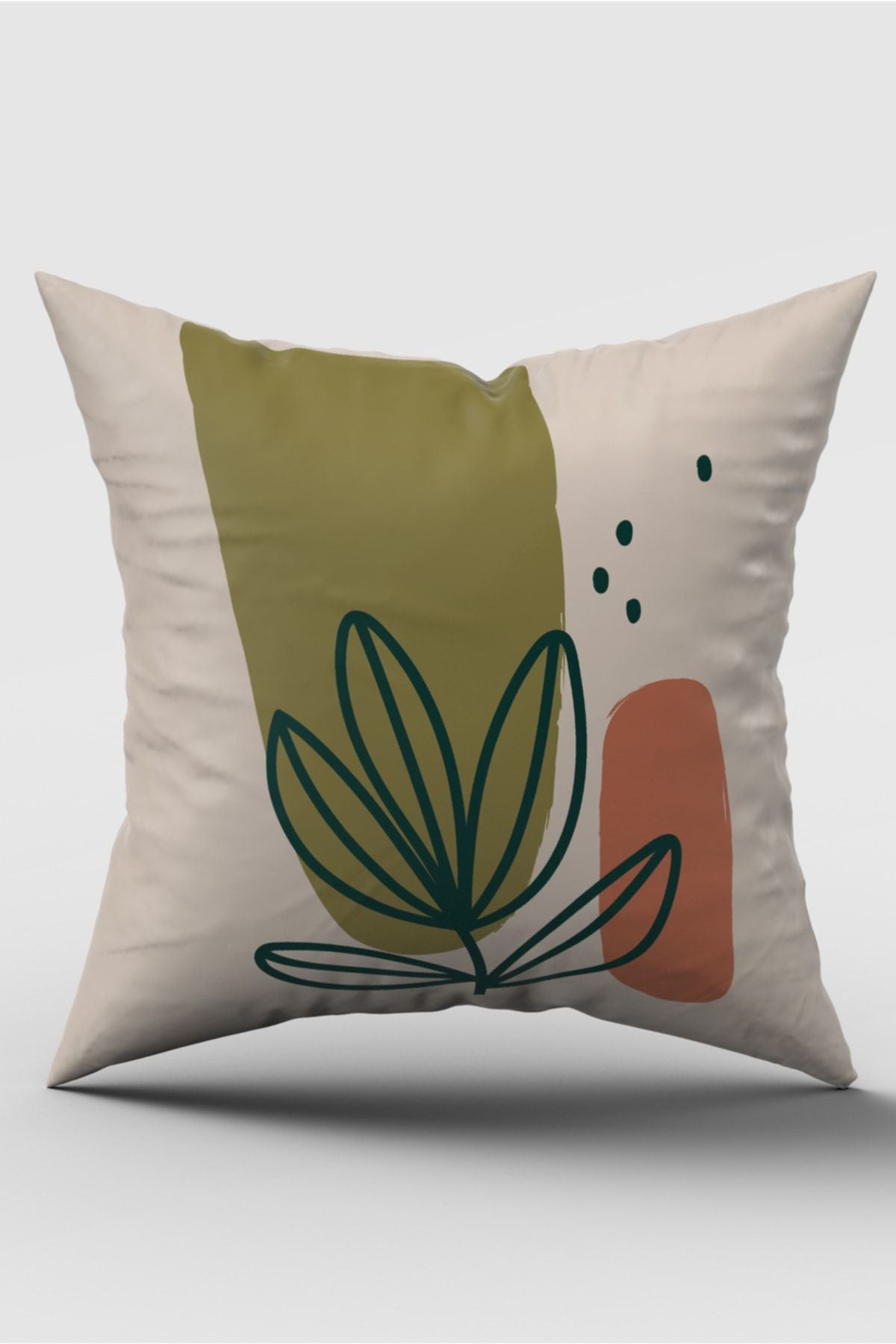 SasoHome Imaginary Surreal Flowers 3D Digital Printed Quality Cushion Cover 5