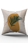 SasoHome Wild Leaves Tropical - 3D Digitally Printed Quality Pillow Cover 4