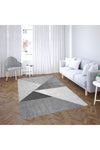 Banyolın Geometric Patterned Non-Slip Machine Washable Rug 1