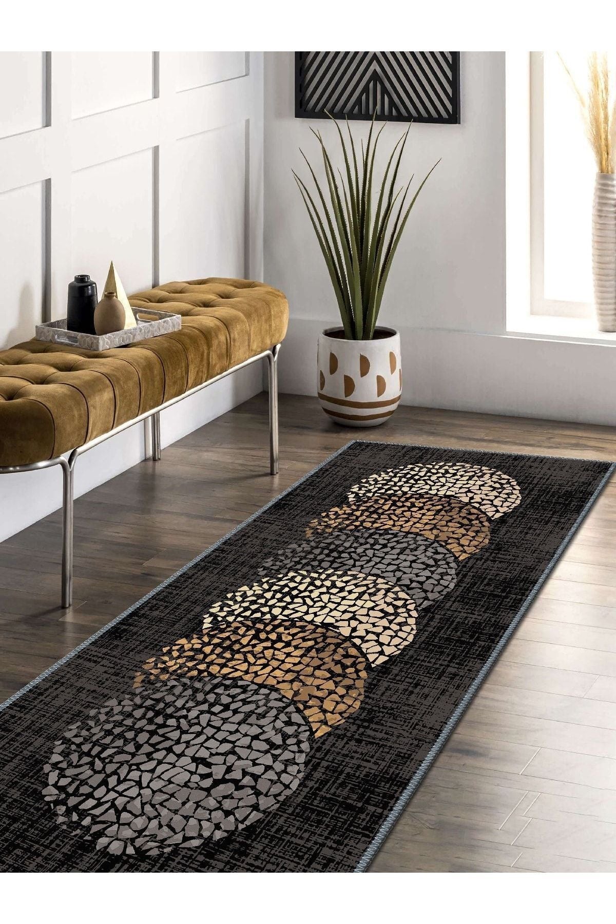 Serteks Modern Woven Runner Rug Fes13 1