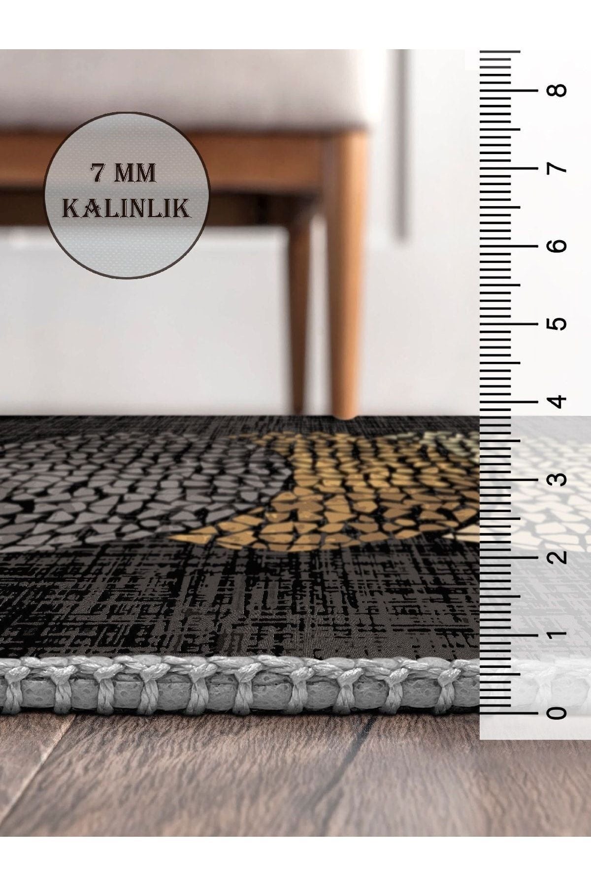 Serteks Modern Woven Runner Rug Fes13 3