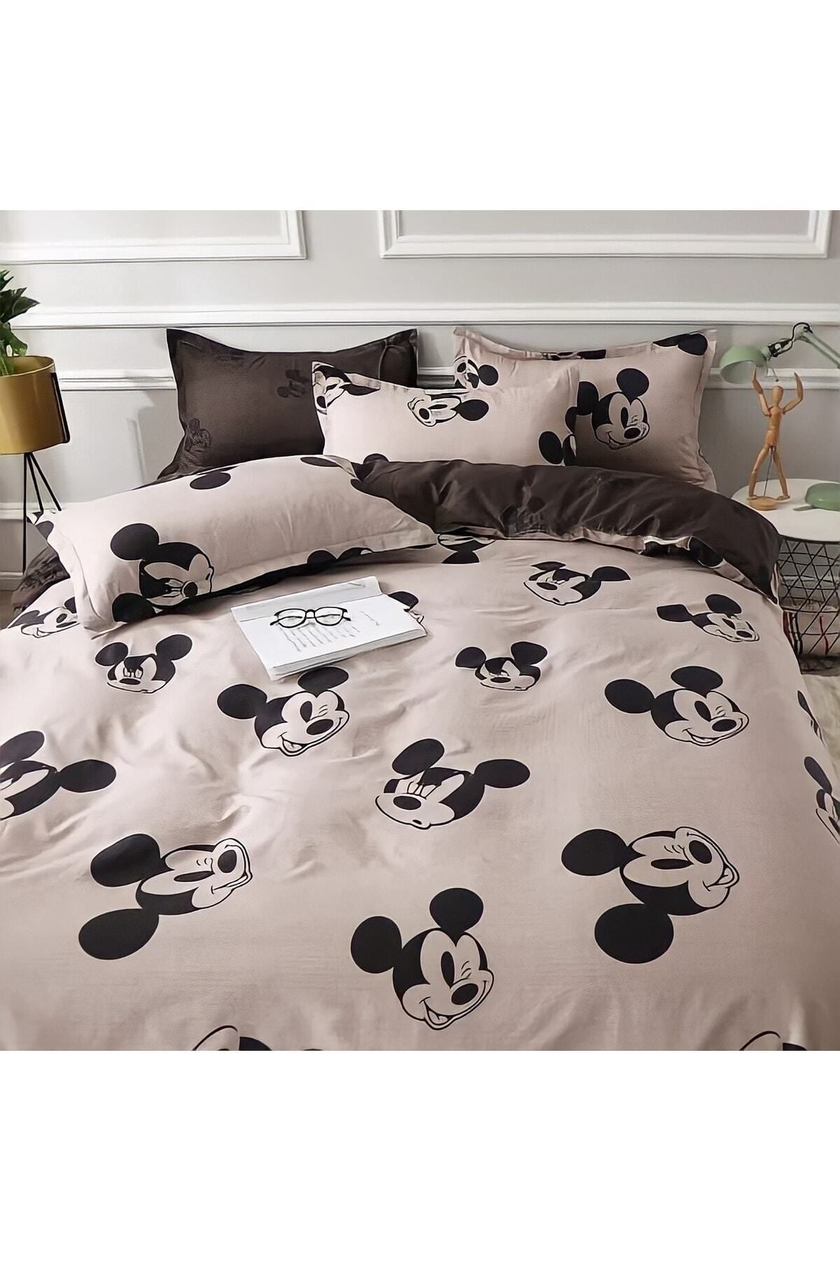 Always Mickey Mouse Single Double-Sided Duvet Cover Set 4