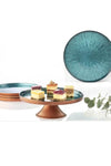 HR English Home Pasta Plate Set & Cake Stand 4 Pieces Plate 2