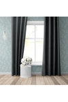 ALTINPAMUK Lux Blackout Lightproof Anthracite Darkening Curtain Without Pleats Width x Length Options 1