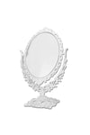 BAYKAL EM1 Miraye Store Desktop Decorative Oval Makeup Mirror White 3