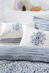 Yataş Sancia Ranforce Double Duvet Cover Set - Blue 3