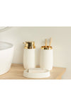 English Home Evelyn 3-Piece Bathroom Set White 1