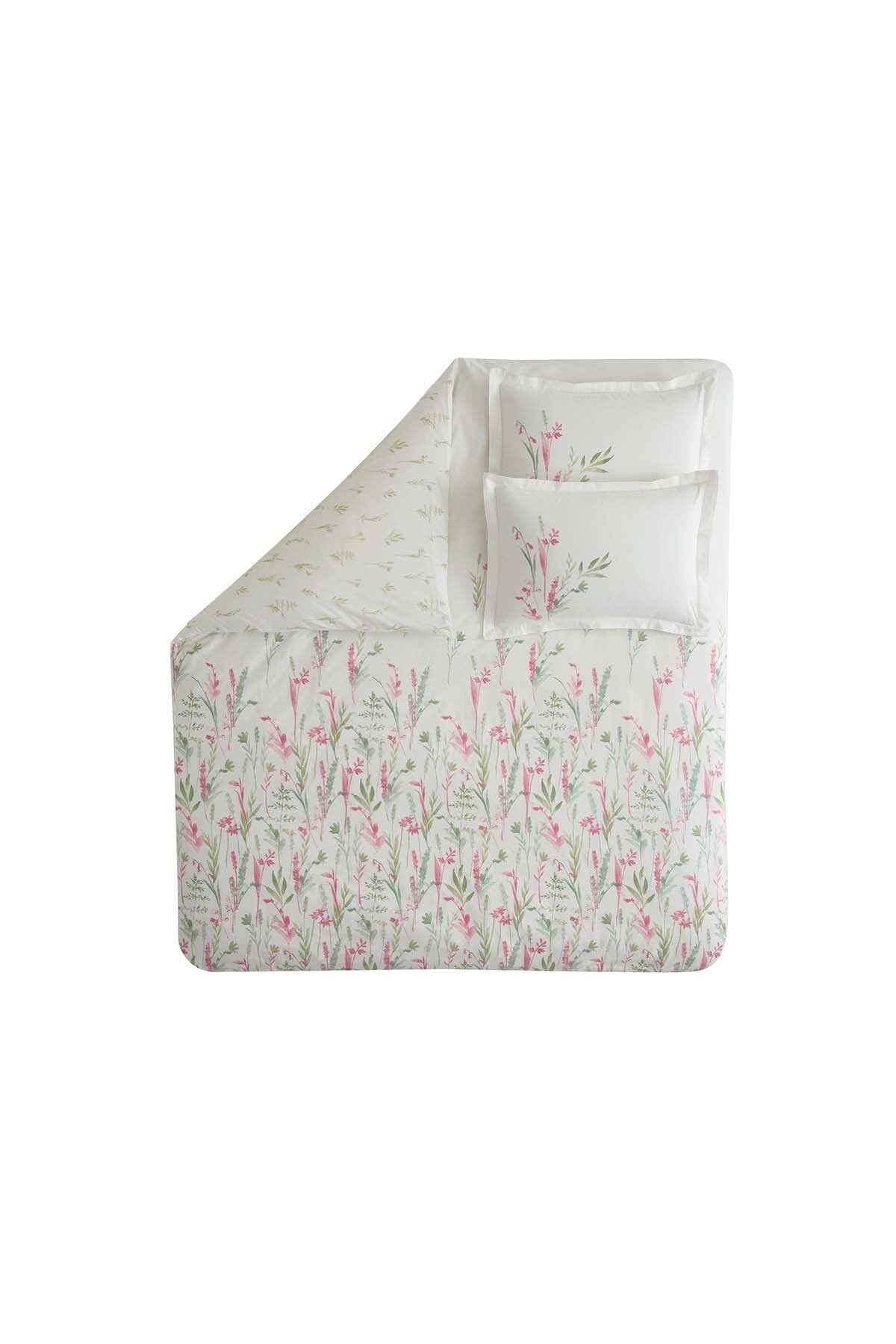 Yataş Hana Ranforce Double Duvet Set - Pink 4