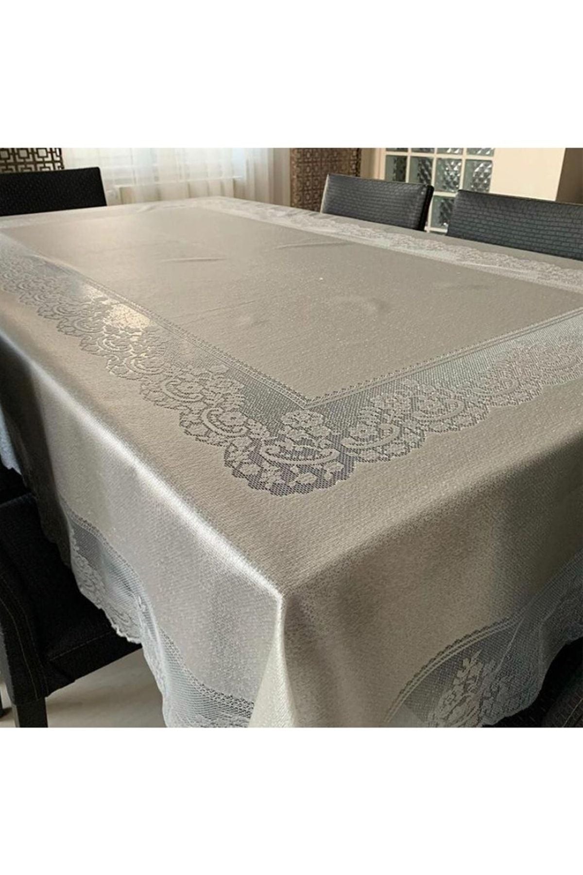 Biocotton Elegant Design Lace Tulle Tablecloth 3