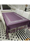 Biocotton Lace Elegant Design Stain-Resistant Tulle Tablecloth 1