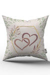 SasoHome Lettered Cushion Cover - Heart - Love Combo - Lettered Decorative Cushion - Pillow Cover 2