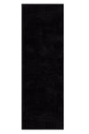 Valery Home Vl Washable Fur Plush Runner Black 3