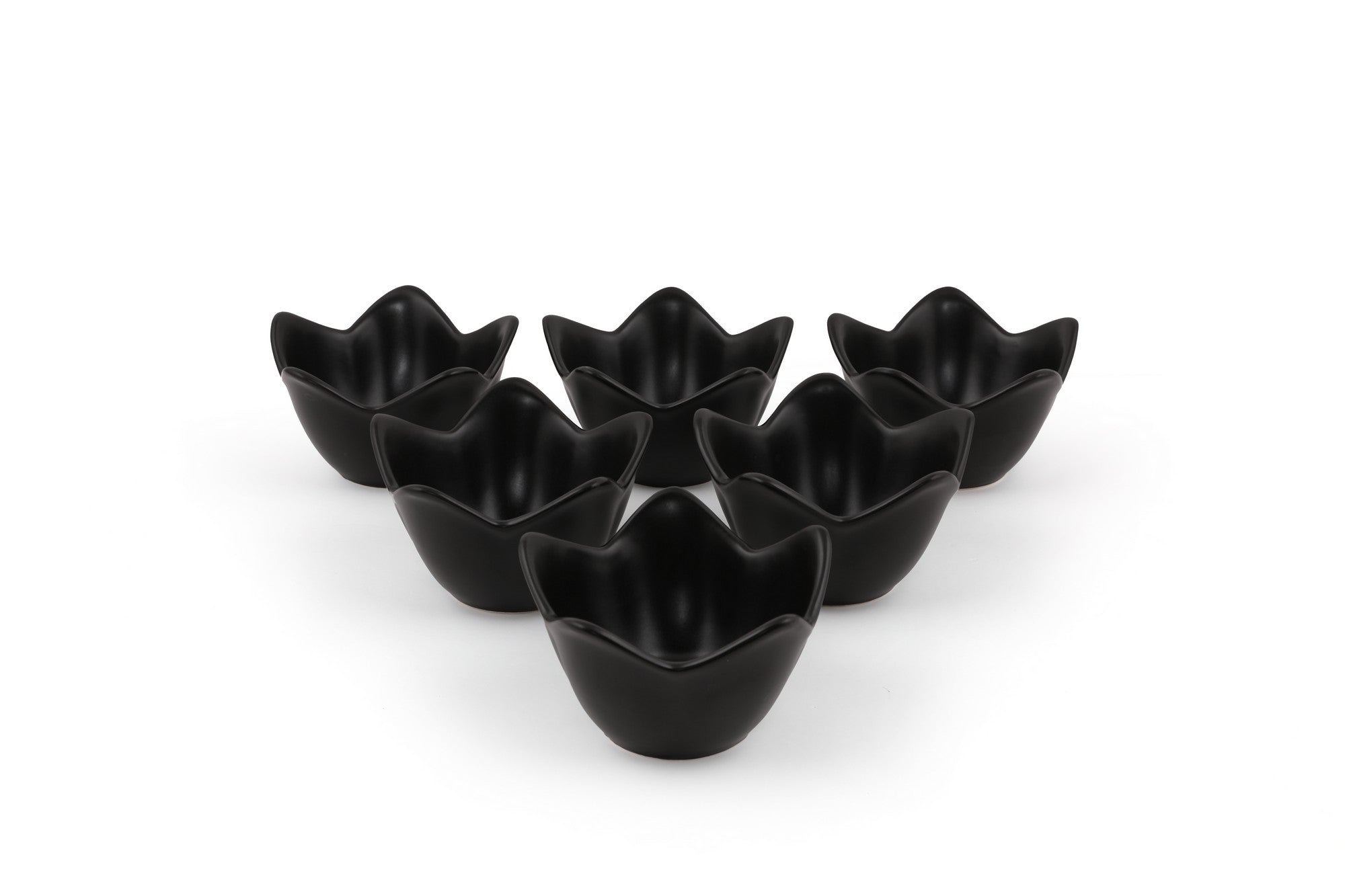 Ceramic Bowl Set (6 Pieces) ST613106F956A0000000ACD700 Matte Black 275KRM1506 4