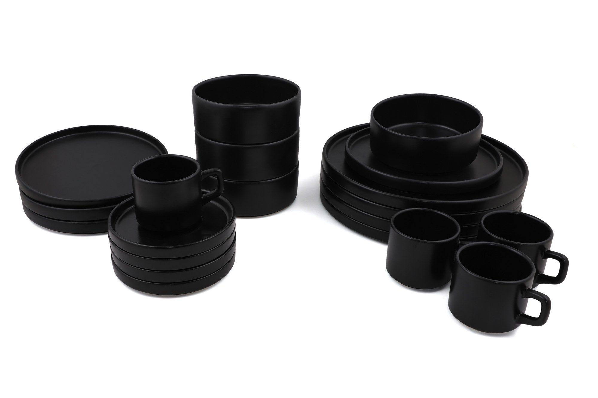 Ceramic Dinner Set (20 Pieces) TY038120F956A000000MAP2400 Matte Black 275KRM1611 7