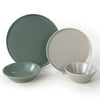 Ceramic Dinner Set (24 Pieces) Nordic Green
White 275KRM1702 11