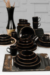 Ceramic Dinner Set (30 Pieces) TY040030F650A841600MAA4Y00 Black 275KRM1730 1