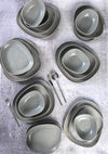 Ceramic Dinner Set (24 Pieces) CTKYEMEKTETRA6470000000024 Grey 275KRM1769 3