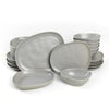 Ceramic Dinner Set (24 Pieces) CTKYEMEKTETRA6470000000024 Grey 275KRM1769 4