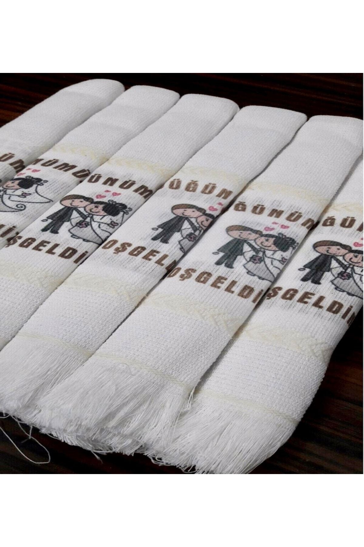 Enti Ev Tekstili Wedding Towel-Car Towel 12 Pack 5