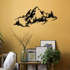 Decorative Metal Wall Accessory Mountain 3 Black 279ENZ1787 5