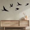 Decorative Metal Wall Accessory Crow Black 279ENZ2593 3