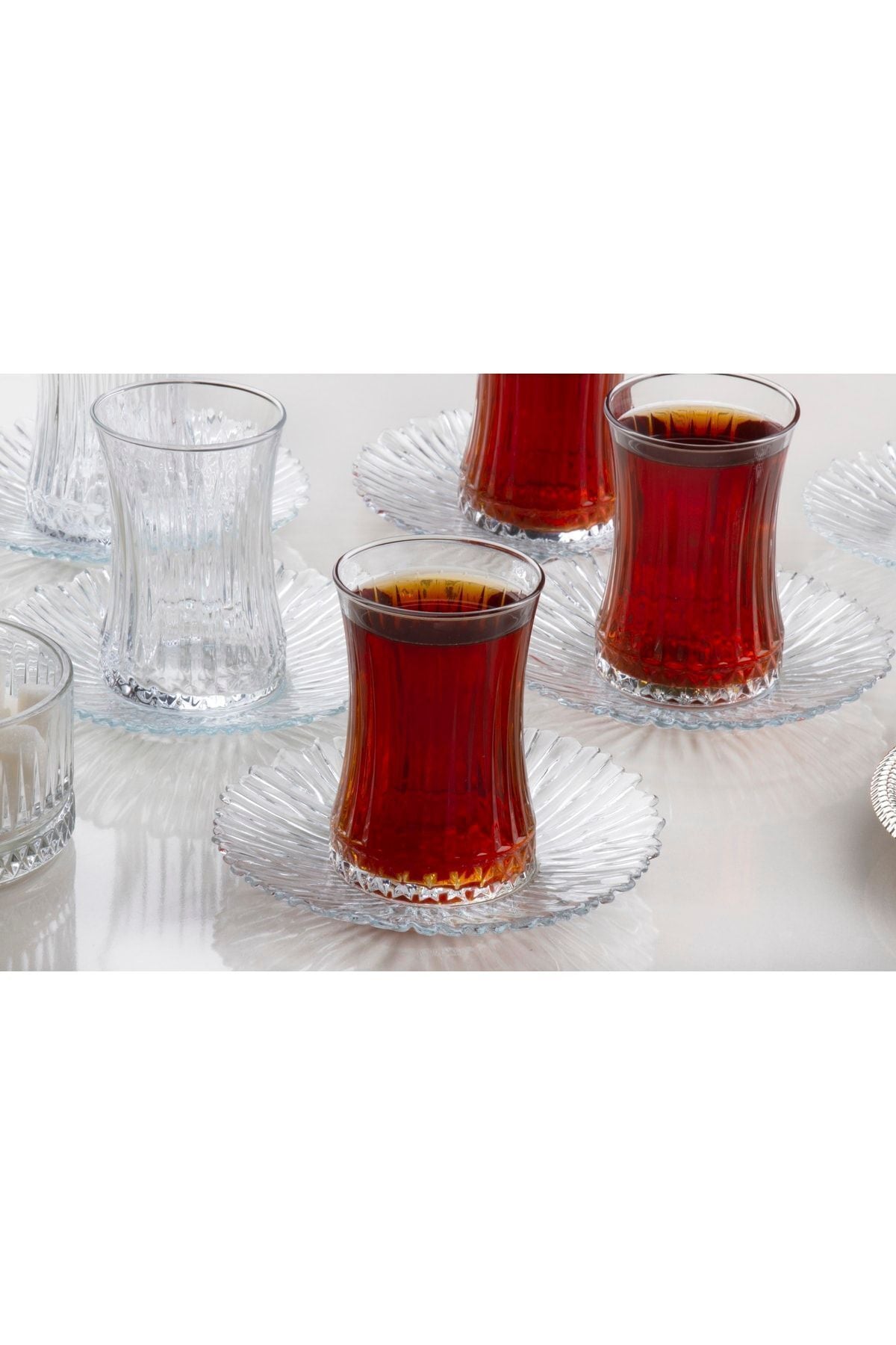 Paşabahçe Elysia Special Tea Set 12 Pieces 5