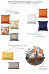 Pilloveland Double-Sided Printed Coral Patterned 4-Piece Suede Pillow Cover 2