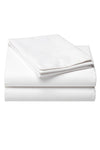 Lotusline Home Battal Boy Plain White Luxury Cotton Ranforce Sheet 240 * 260 3