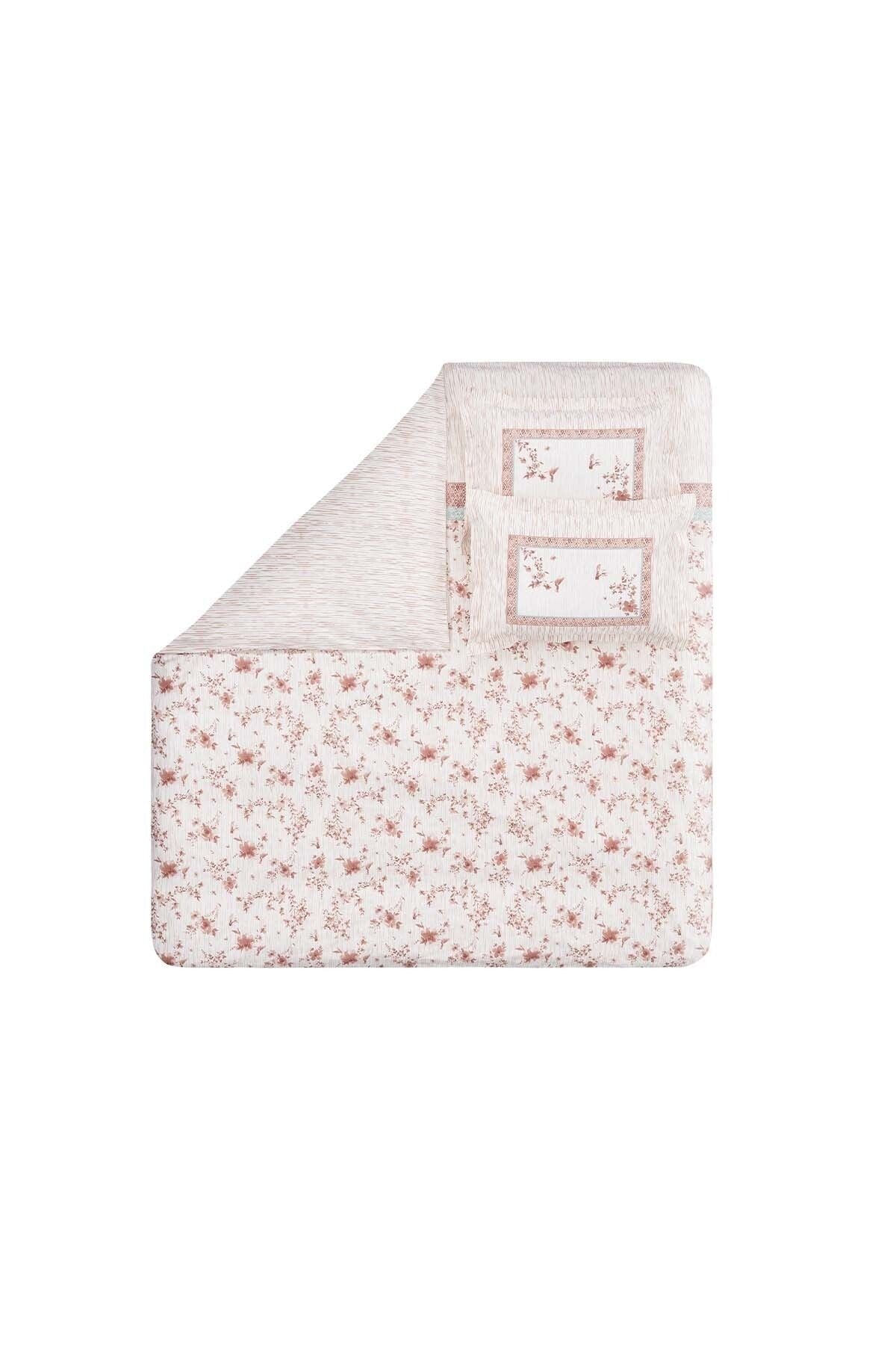 Yataş Minella Ranforce Double Duvet Cover Set - Blush 4