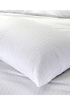 CAQQA Double Bed Striped Satin Hotel Duvet Cover Set 1 Duvet Cover 2 Pillowcases 3