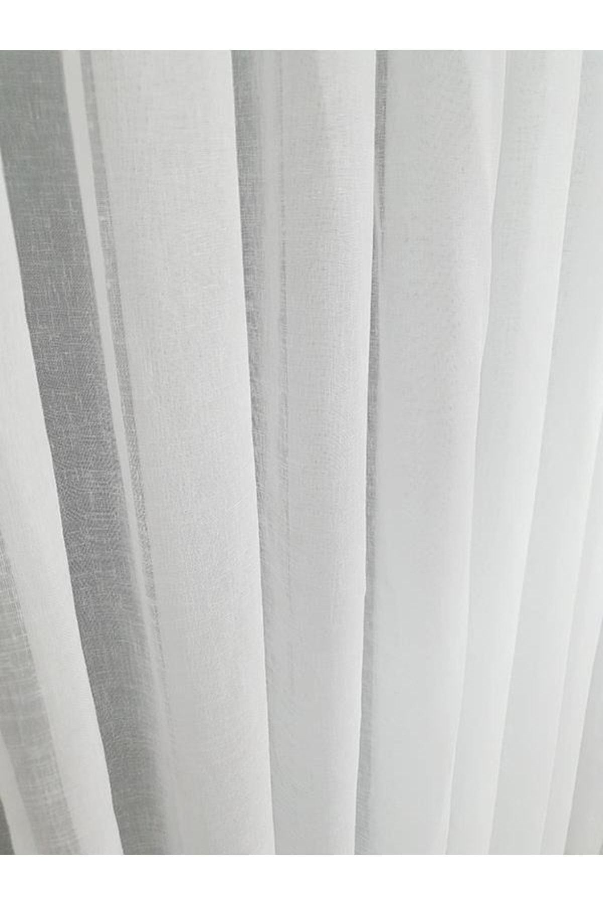 Brillant Dora Natural Linen Sheer Curtain 1/2.5 Pleat Original Wrinkle-Free Sheer Curtain 4