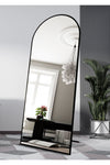 Hediyeler Kapında 180x70 Cm Black Metal Framed Influencer And Standing Full-Length Mirror 1