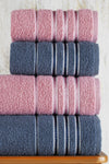 Julie Ella Bathroom Towel Set | 4-Piece Hamam Set 2