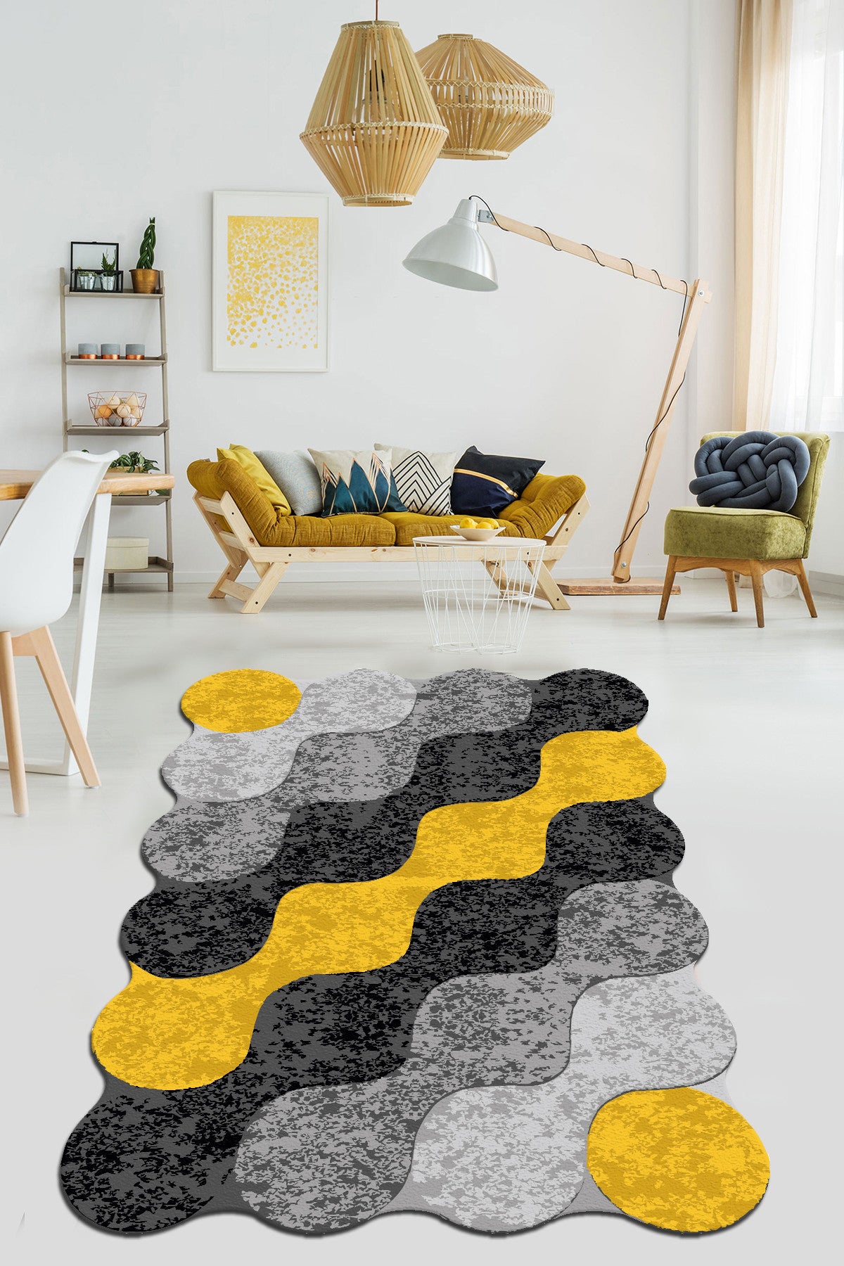 Carpet (80 x 140) Circle Djt Multicolor 286CHL4484 1