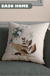 SasoHome Drought And Wildflowers Patterned 4-Piece Digital Printed Gift Quality Pillow - Cushion Cover 5